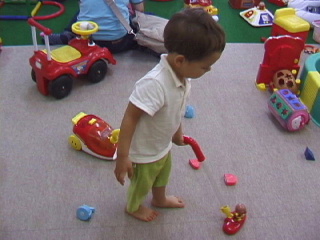 Let's vacuum all these toys