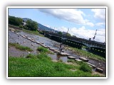 Stone bridge at Kamogawa 鴨川飛び石