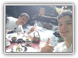 Kawadoko dining at Kibune 川床：貴船の夏