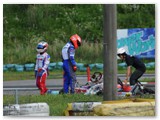 My race ended with 2 laps to go 後2周でした