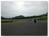 Into third corner 第3コーナーのアプローチ